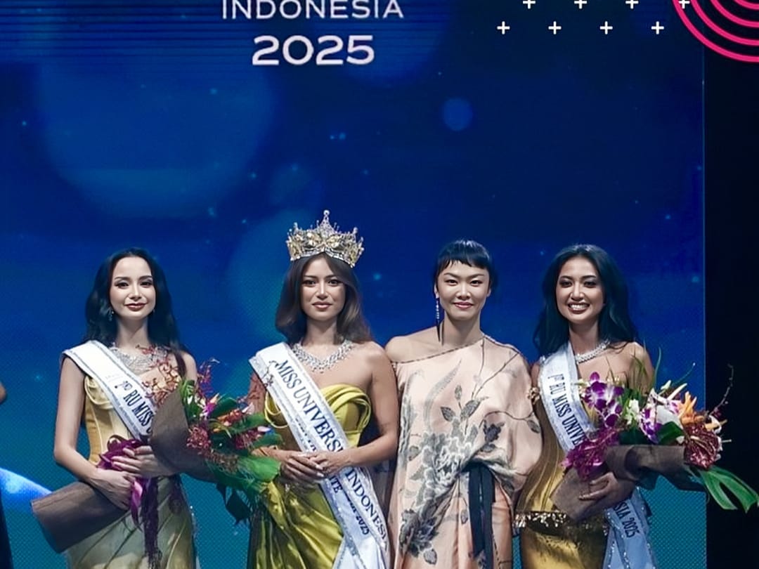 Miss Universe Indonesia 2025 di putaran grand final.