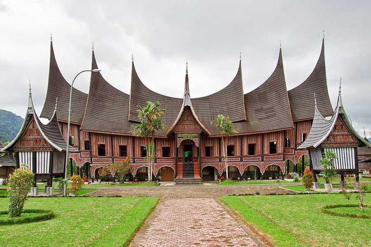 Ilustrasi Rumah gadang, Rumah Tradisional Minangkabau