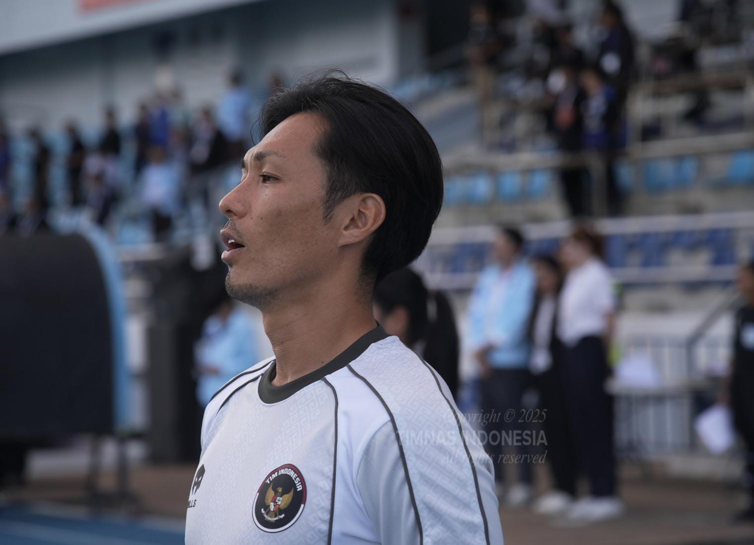 Akira Hagashiyama, pelatih Timnas putri Indonesia, apresiasi para pemainnya di SEA Games 2025