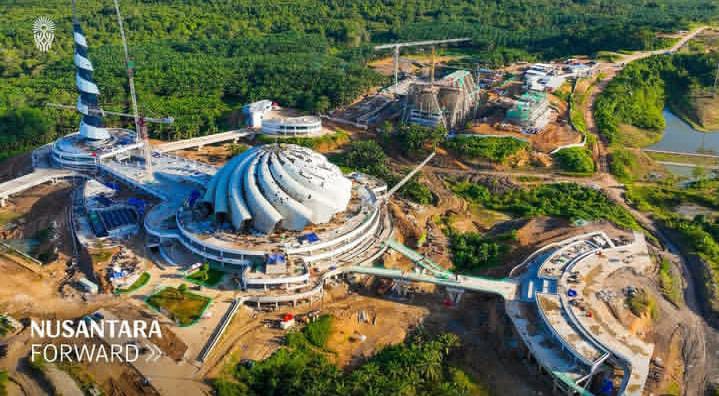 Masjid Negara IKN hampir rampung dengan progres 92,4 persen