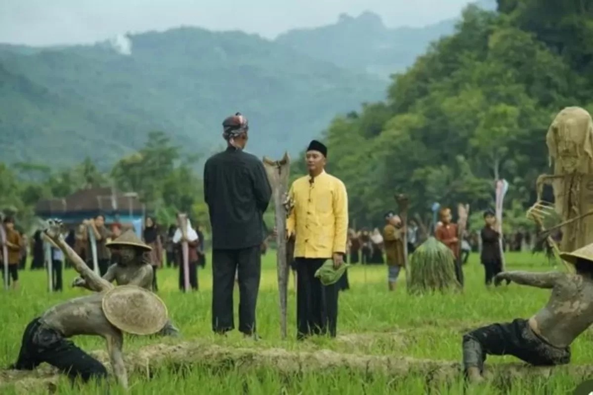 Masyarakat adat di Kabupaten Pacitan, Jawa Timur menggelar ritual adat Thetek Melek,