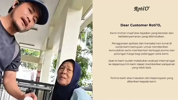 Gerai Roti o klarifikasi usai menolak pembayaran tunai