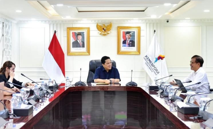 Menpora Republik Indonesia Erick Thohir.