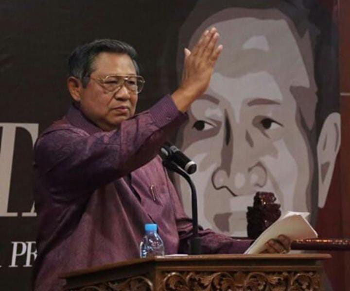 Mantan presiden RI ke-6 Susilo Bambang Yudhoyono (SBY).