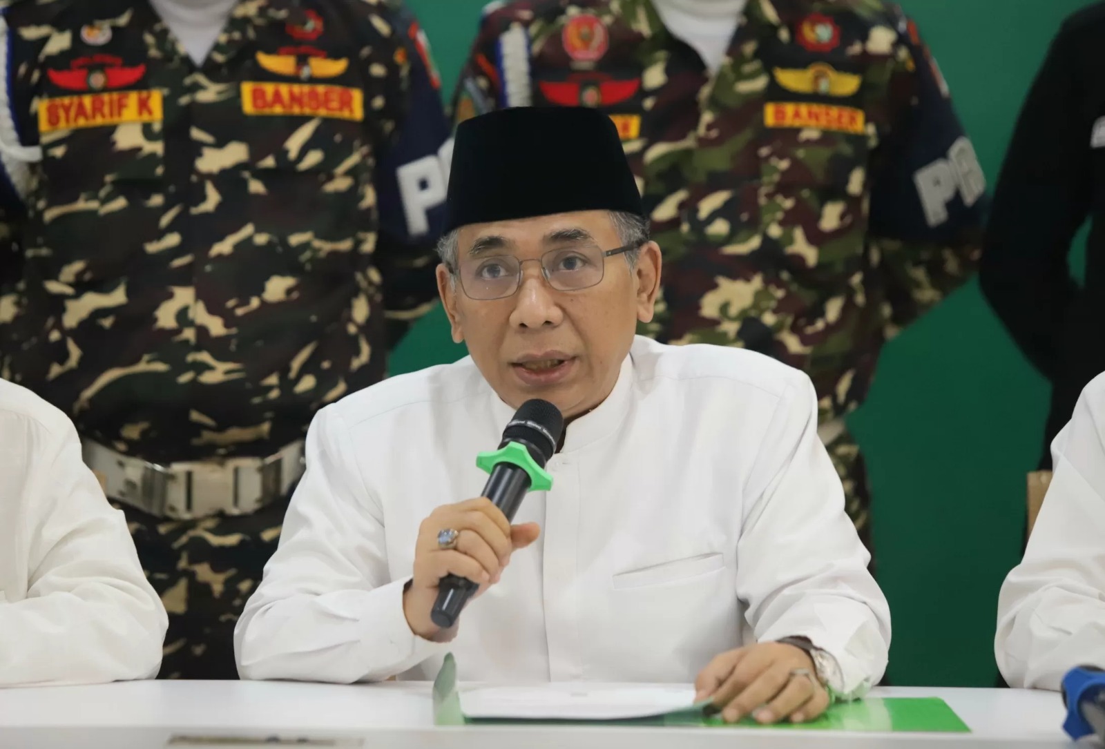 Ketua Umum PBNU KH Yahya Cholil Staquf atau Gus Yahya.