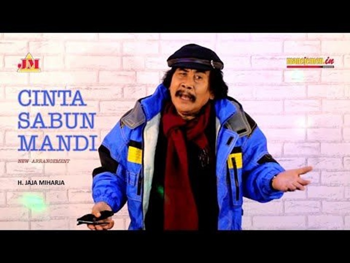 Ilustrasi cover musik cinta sabun mandi - Jaja Miharja