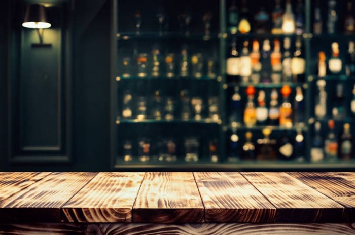 Ilustrasi toko alkohol.