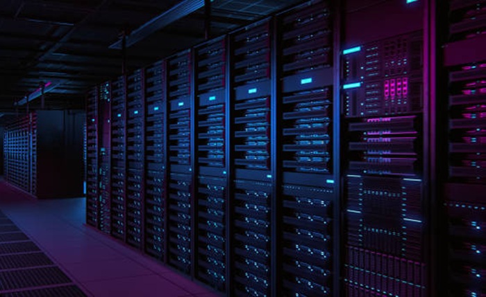 Ilustrasi data center.