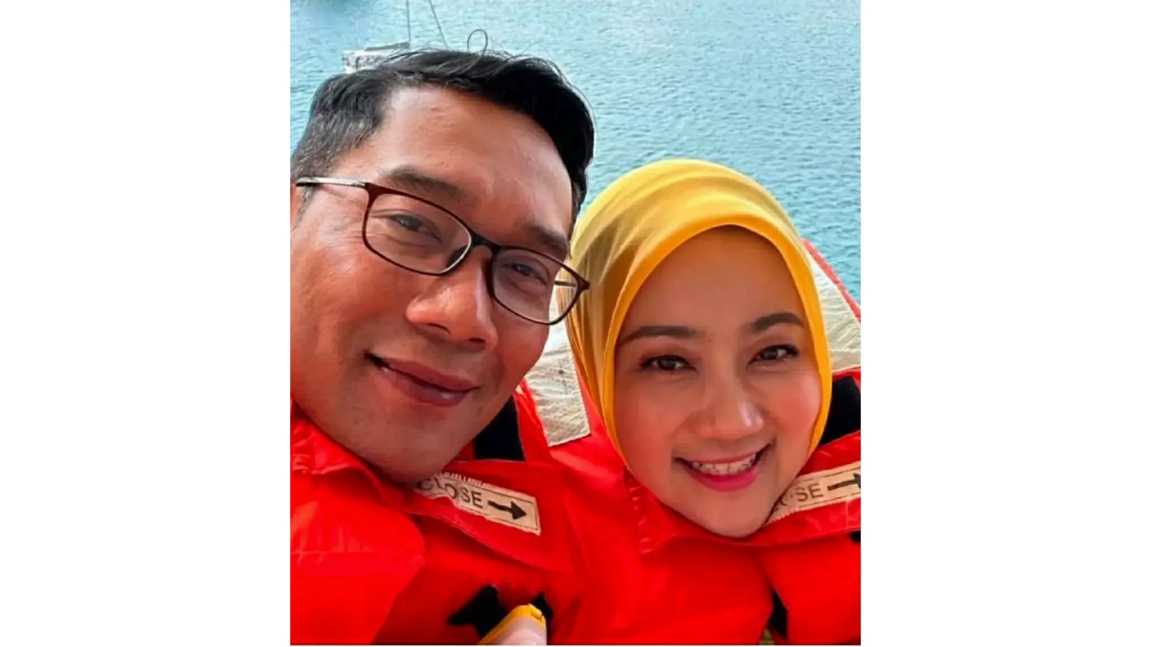 Ridwan Kamil dan Atalia Praratya.