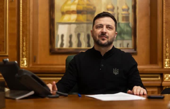 Presiden Ukraina Volodymyr Zelensky