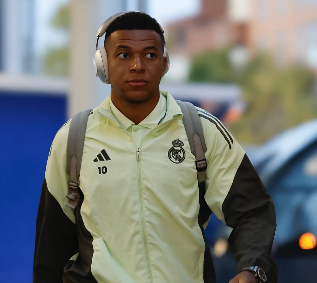 Pemain Real Madrid, Kylian Mbappe.