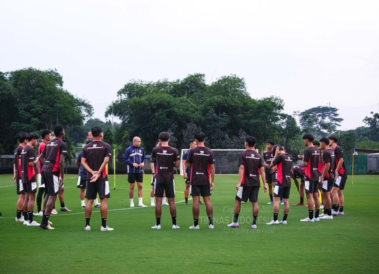 Tahap seleksi pemain Timnas Indonesia U-20 yang dipimpin pelatih baru, Nova Arianto.
