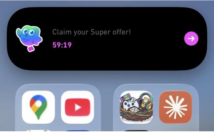 Duolingo dapatkan sorotan tajam setelah tampilkan promosi di Dynamic Island.