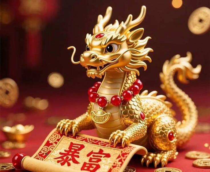 Ilustrasi shio Naga.