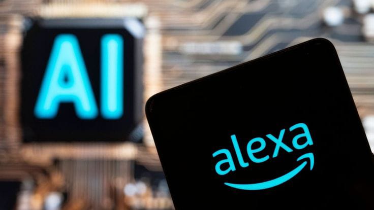 Amazon hadirkan chatbot AI Alexa+ melalui situs web.