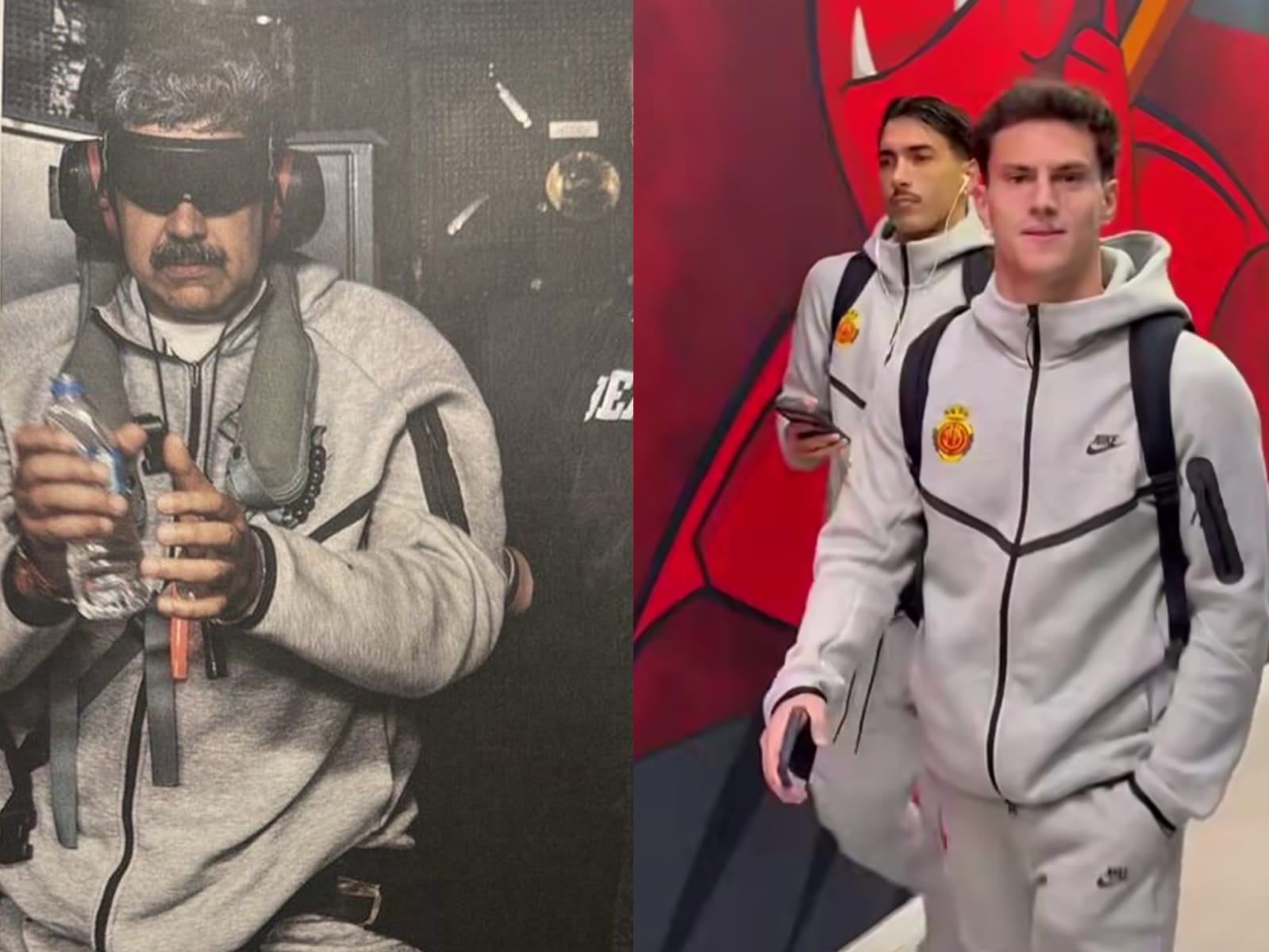 Jaket yang dipakai presiden Venezuela, Maduro, viral hingga dikenakan para pemain RCD Mallorca.
