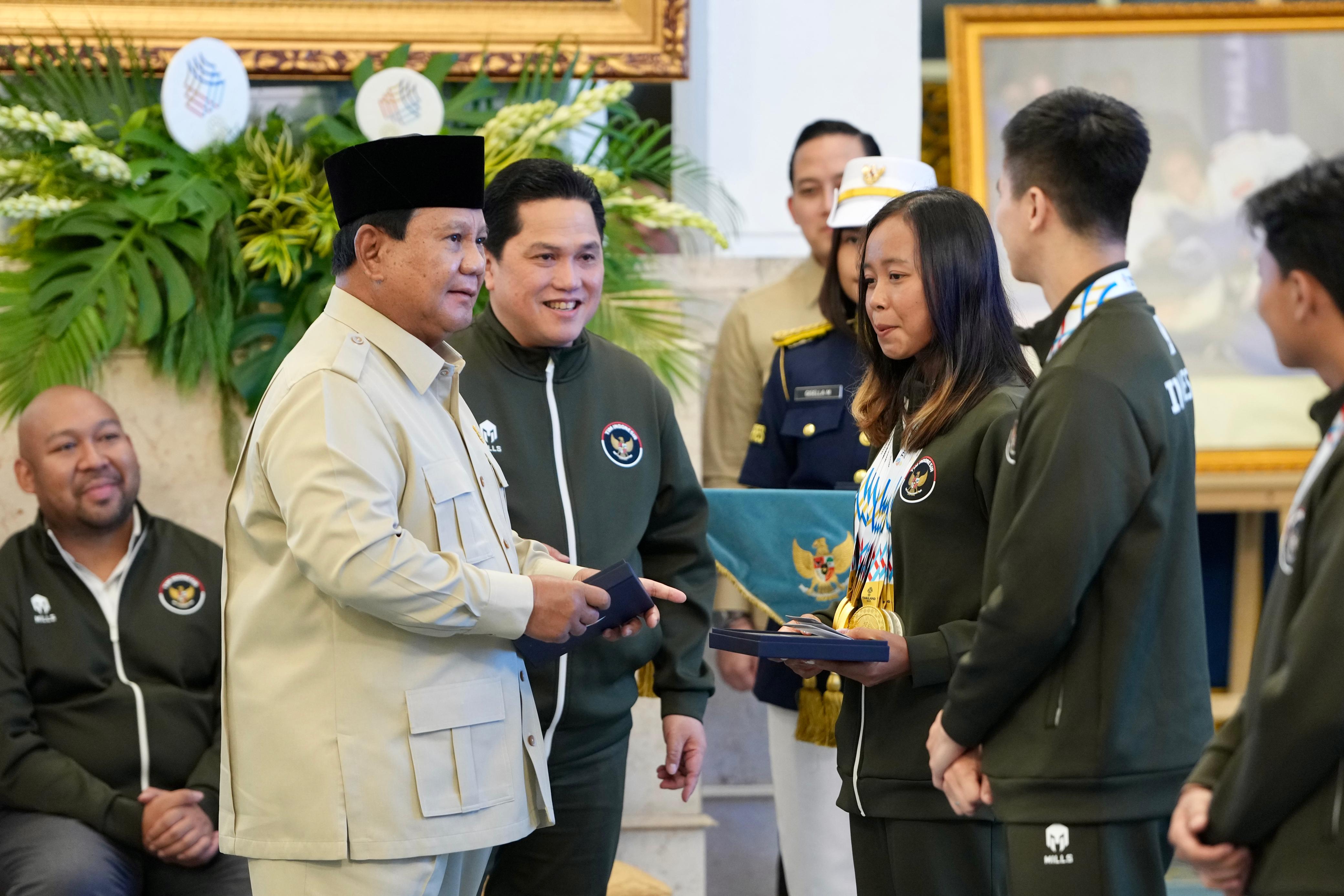 Presiden Prabowo apresiasi 91 emas SEA Games 2025.