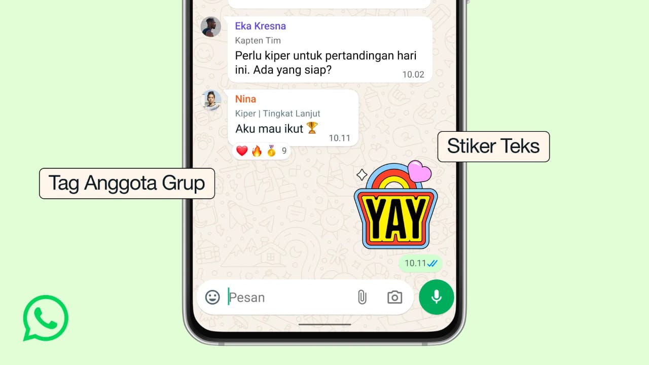 Meta hadirkan berbagai fitur baru di WhatsApp.