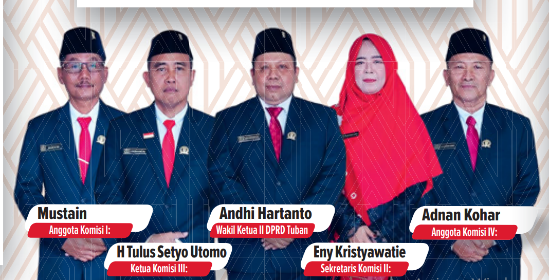 Fraksi PDI Perjuangan Tuban mengawal infrastruktur, tata kelola pemerintahan, ekonomi rakyat, dan kesejahteraan sosial.