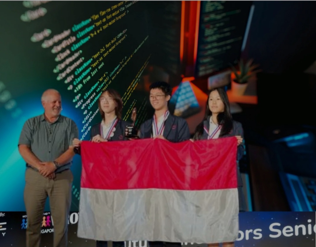 Tiga siswa Sinarmas World Academy bawa pulang medali emas & Start-Up Award dari Singapura