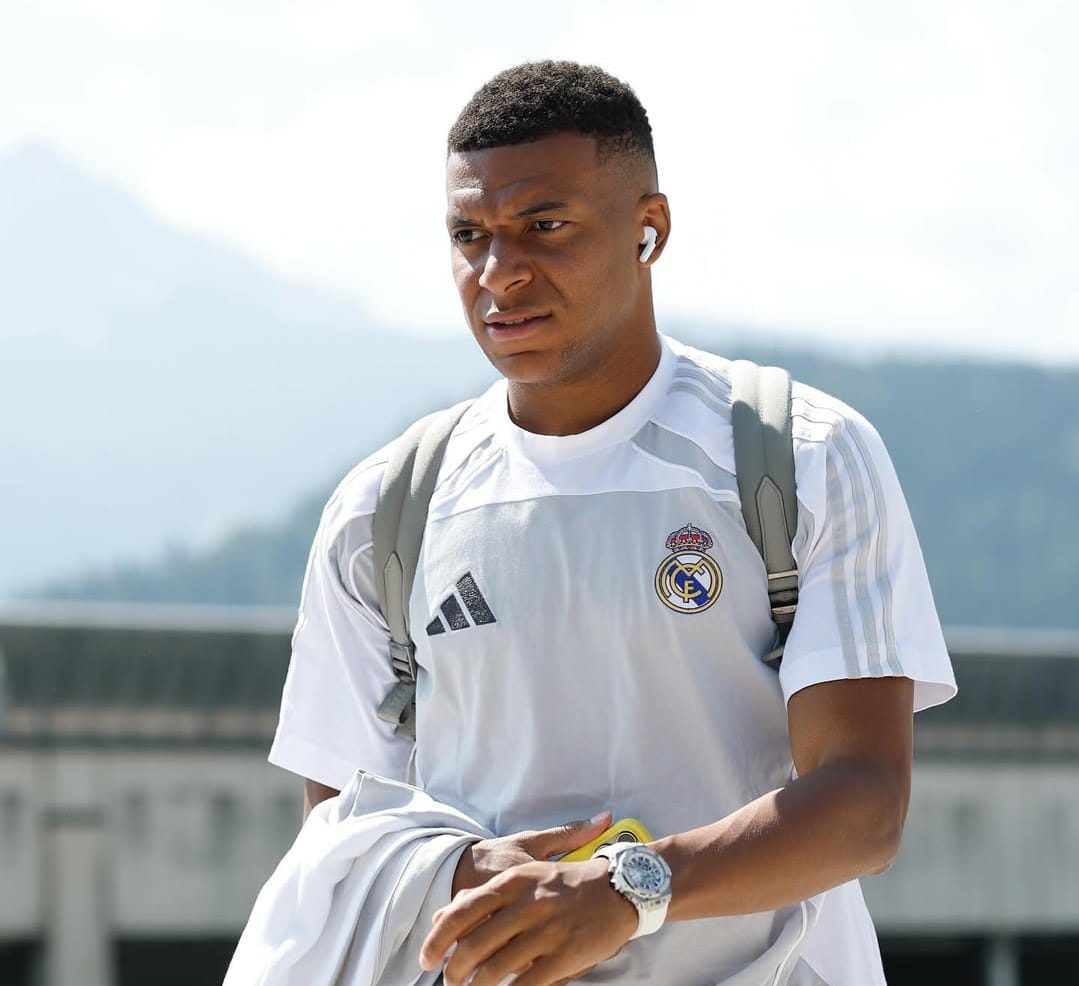 Striker Real Madrid, Kylian Mbappe.