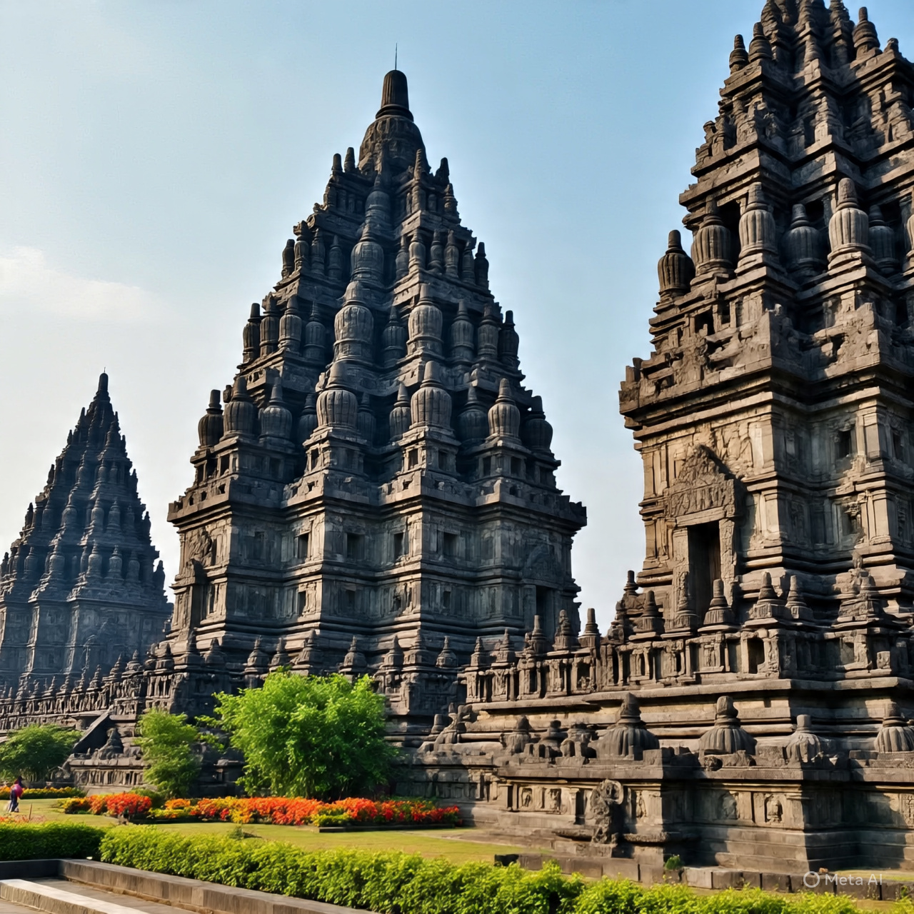 Ilustrasi Candi Prambanan