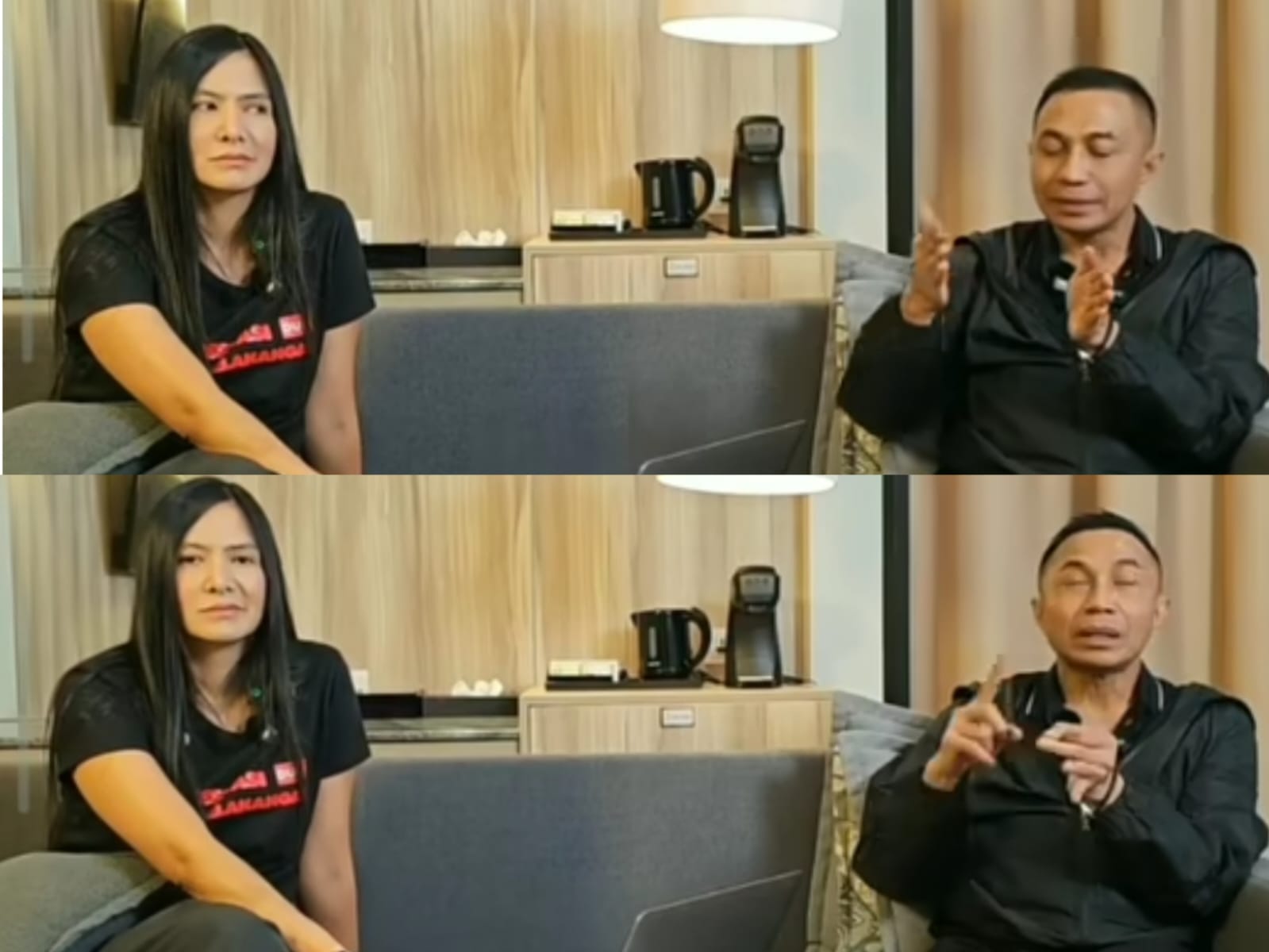 Tangkapan layar podcast Dharma pongrekun