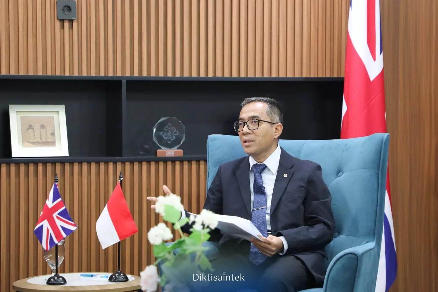 Menteri Pendidikan Tinggi, Sains, dan Teknologi (Mendikti Saintek) Brian Yuliarto
