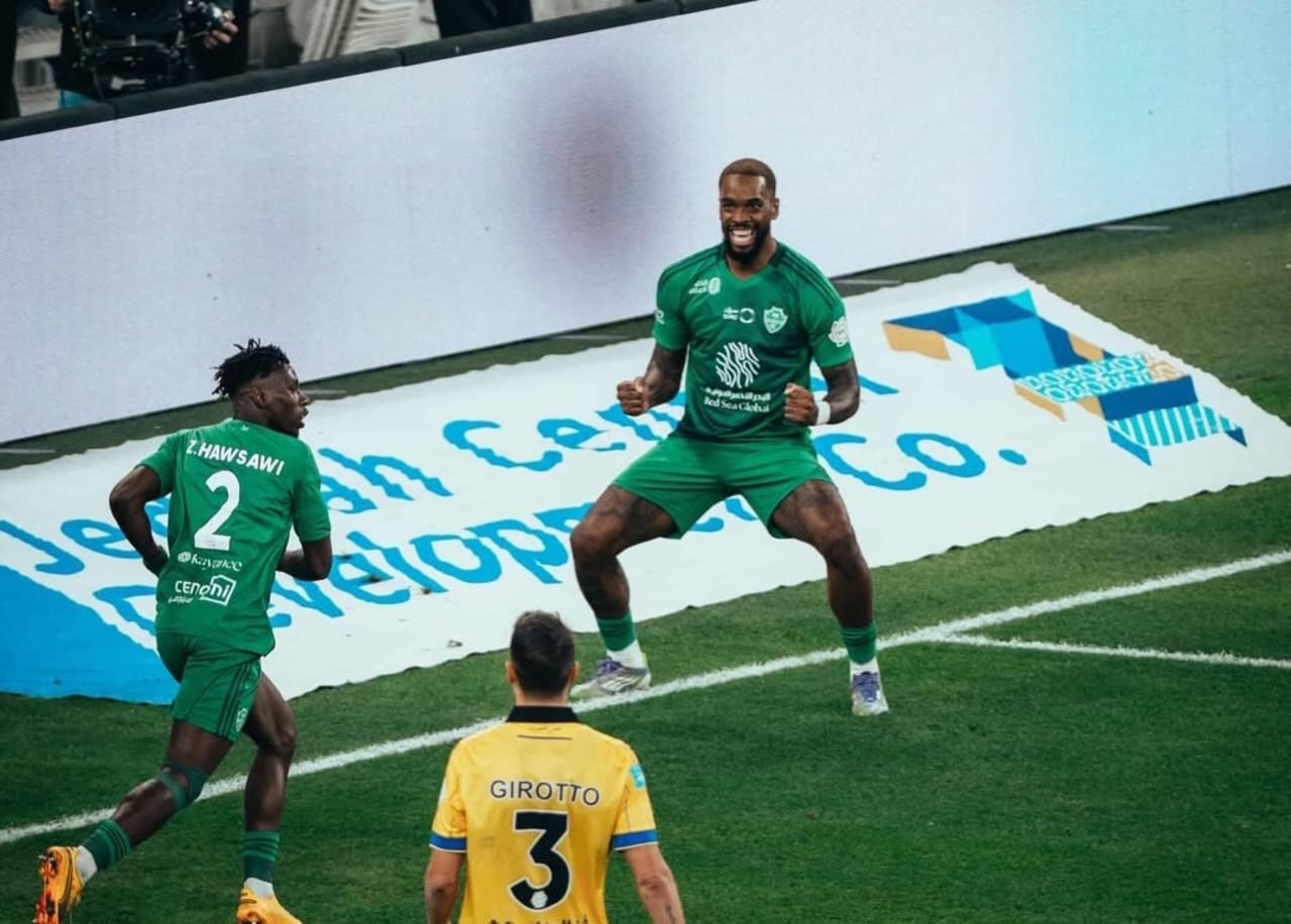 Selebrasi mencetak gol ala Ivan Toney.