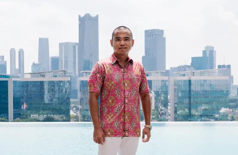 Frank Alexander Hutapea Putra Sulung Hotman Paris.