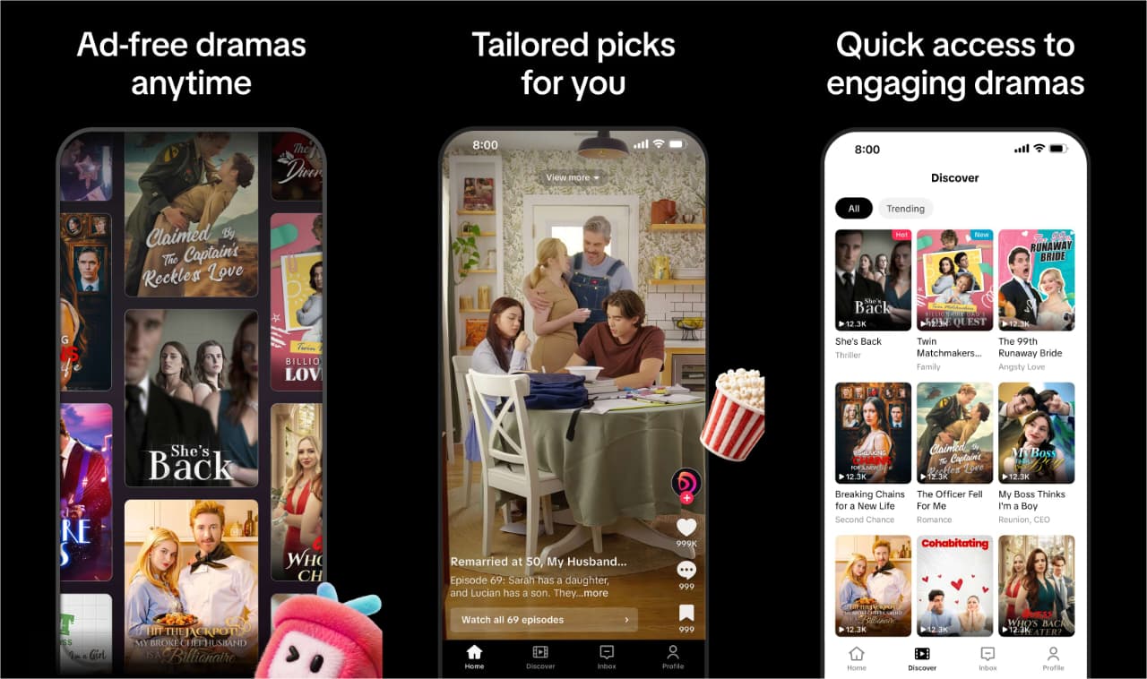 TikTok hadirkan aplikasi baru untuk tonton serial mini drama.