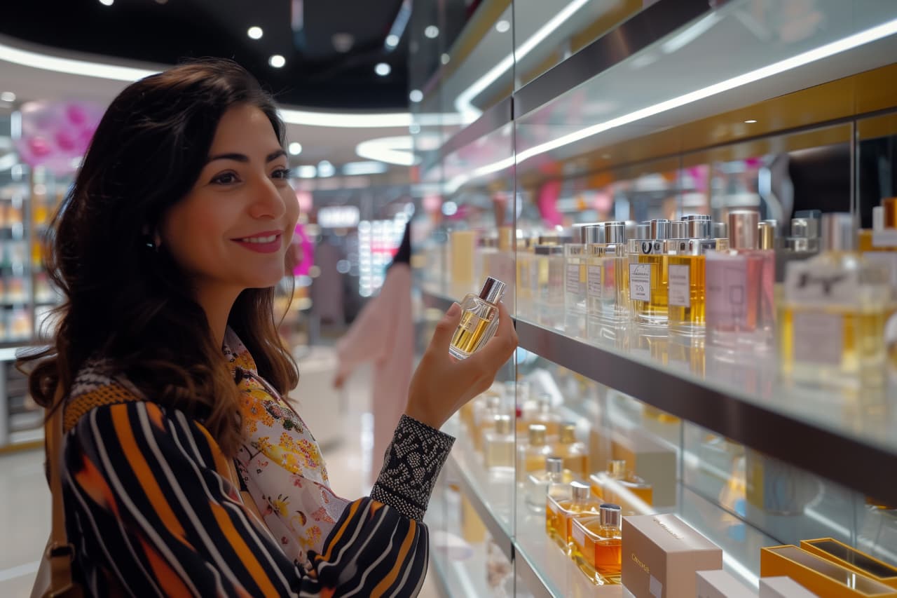 Aroma kuat di toko parfum dipengaruhi sifat parfum, kerja otak, desain ruangan