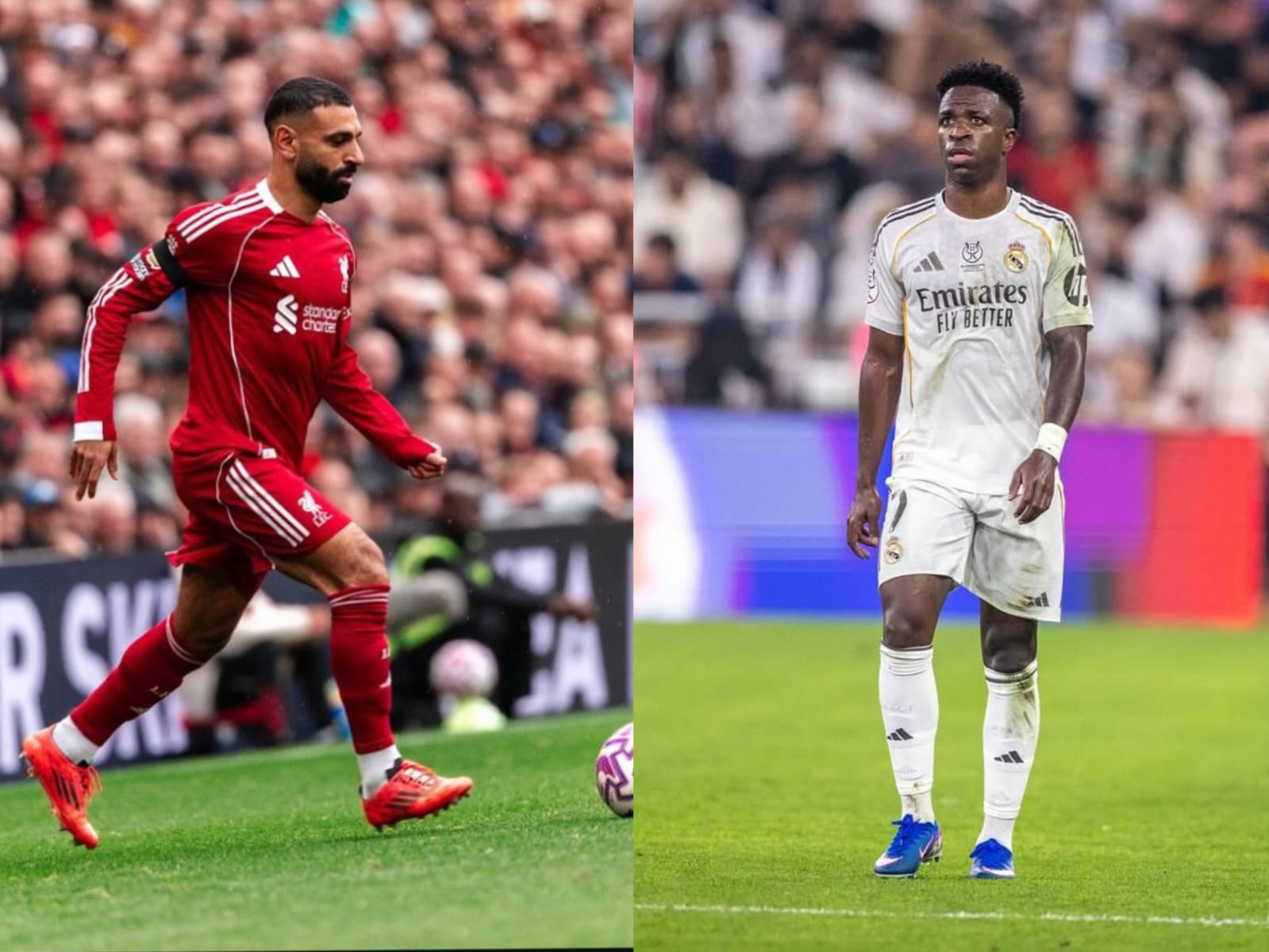Mohammed Salah dan Vinicius Jr.