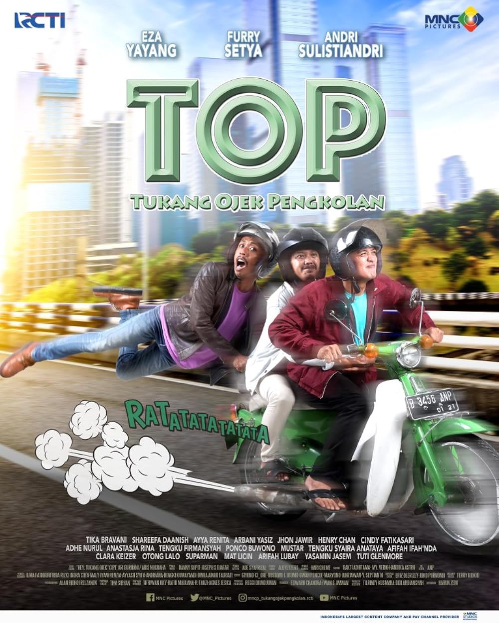Tukang Ojek Pengkolan memimpin daftar sinetron terpanjang di Indonesia