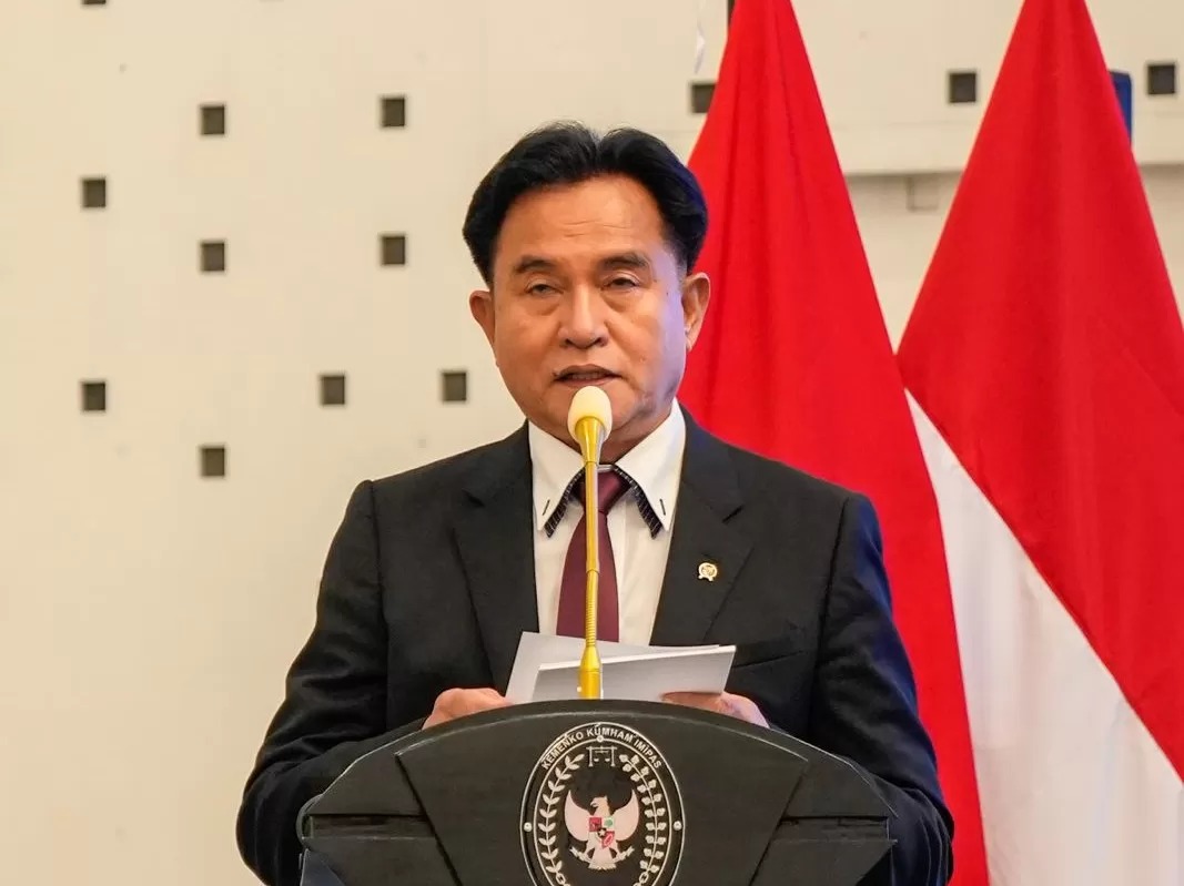 Menko Kumham-Imipas Yusril Ihza Mahendra.