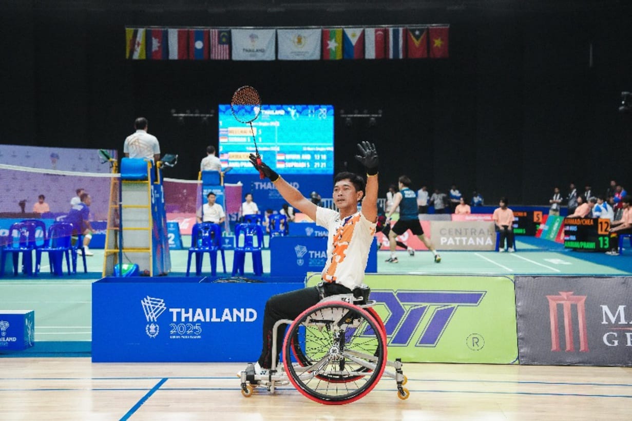 Salah satu kontingen Indonesia di Asean Para Games Thailand