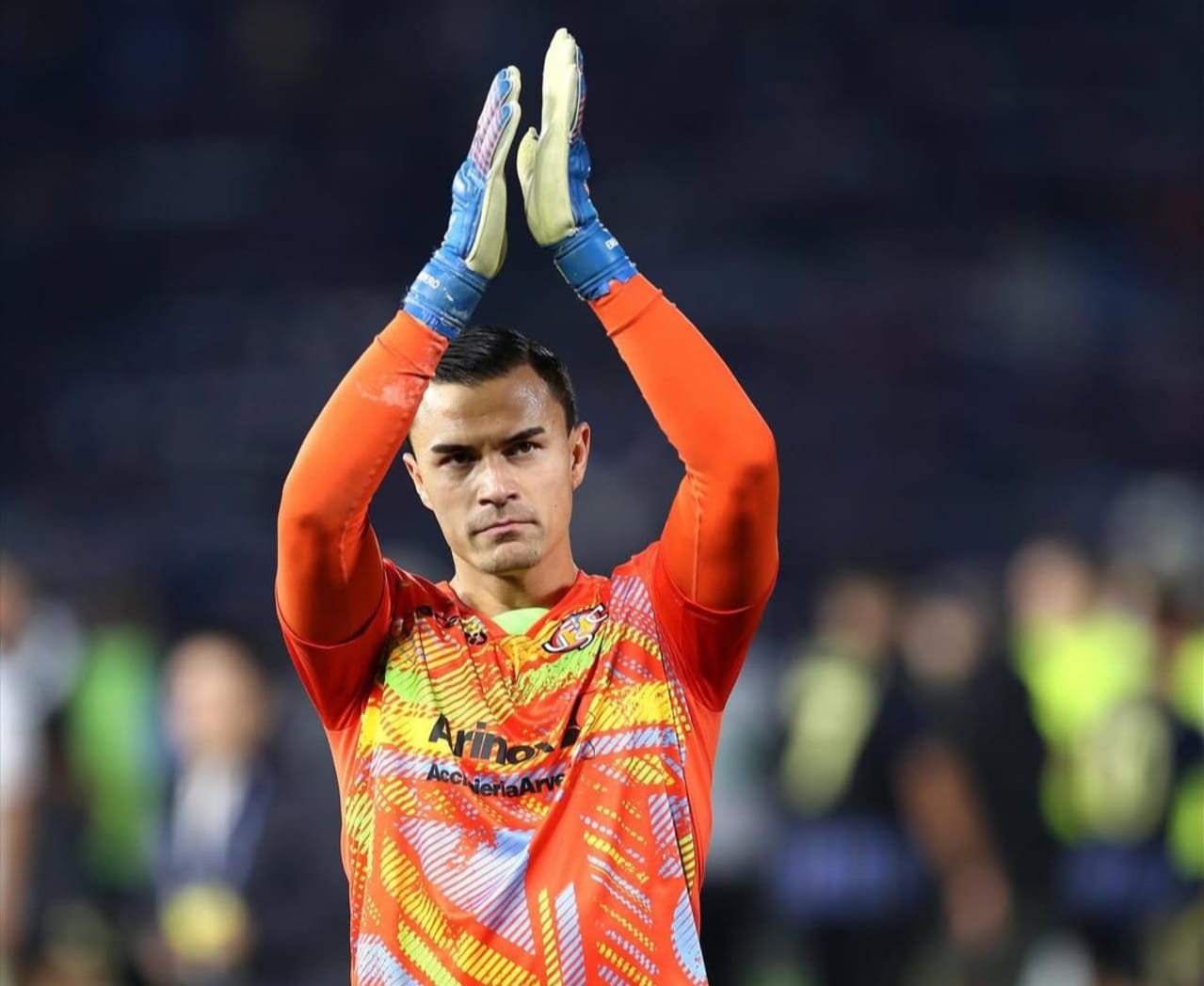 Kiper andalan Us Cremonese sekaligus Timnas Indonesia, Emil Audero Mulyadi.