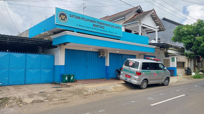 SPPG Montong di Desa Montongsekar, Kecamatan Montong tanpa aktivitas setelah MBG yang didistribusikan diduga meracuni siswa.