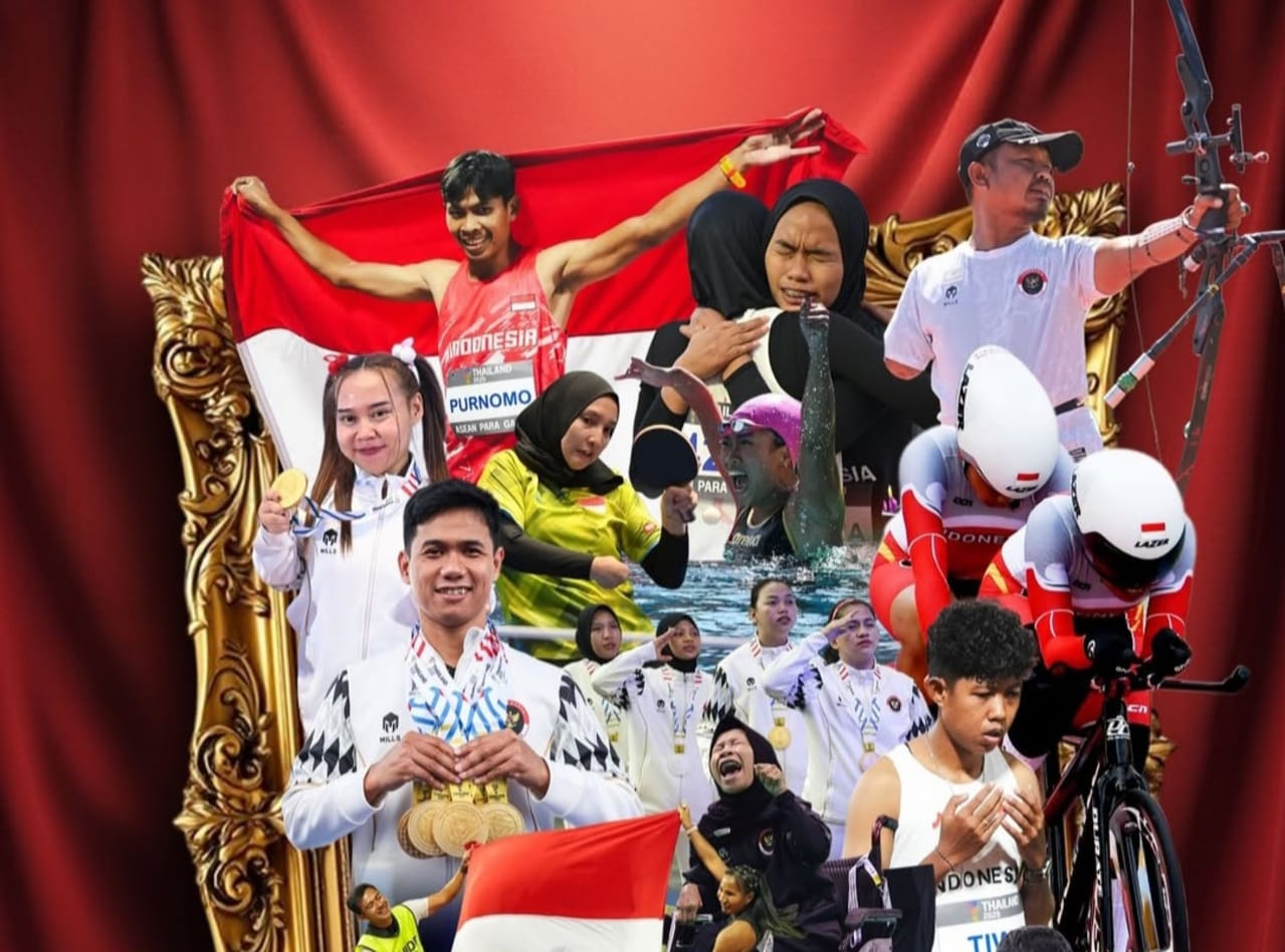 Atlet Asean Para Games Indonesia.