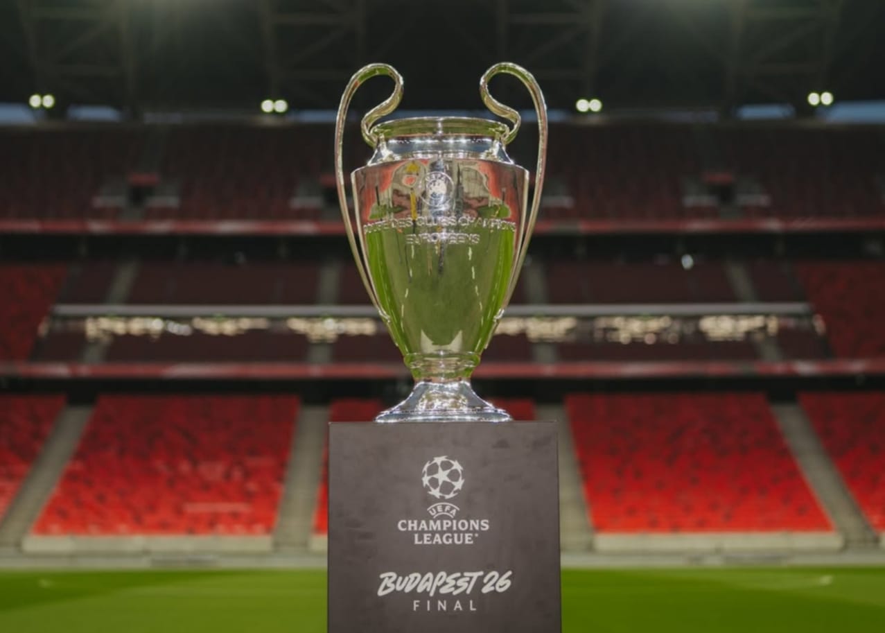 Ilustrasi trofi UCL 2026