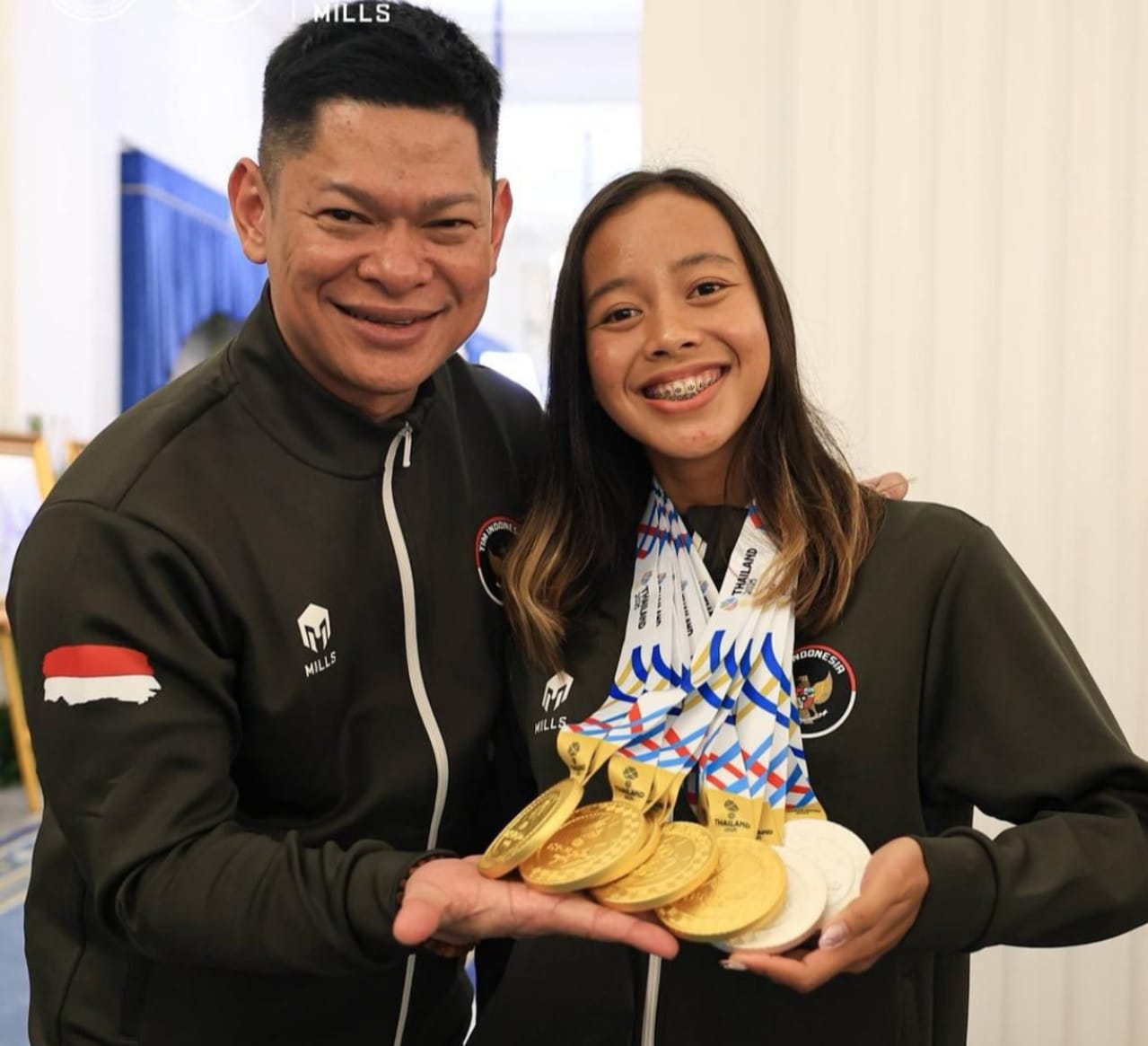 Martina Ayu Pratiwi, Atlet asal Jawa Timur yang memborong medali di SEA Games Thailand lalu
