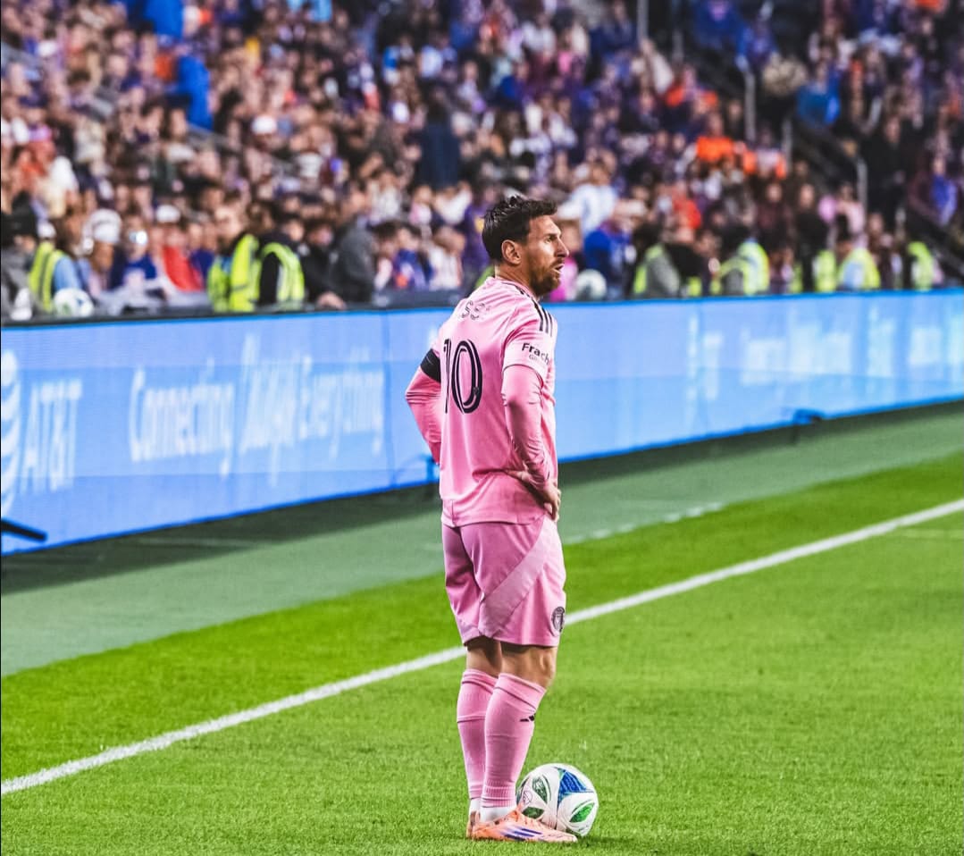 Pemain inter Miami, Lionel Messi.