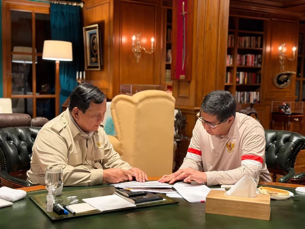 Presiden Prabowo Subianto memanggil Menteri Perumahan dan Kawasan Permukiman (PKP) Maruarar Sirait