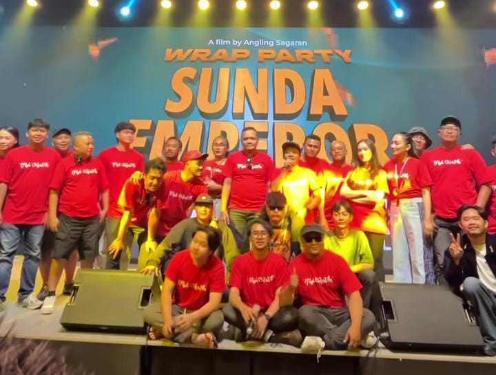 Behind the scene Film Sunda Emperor