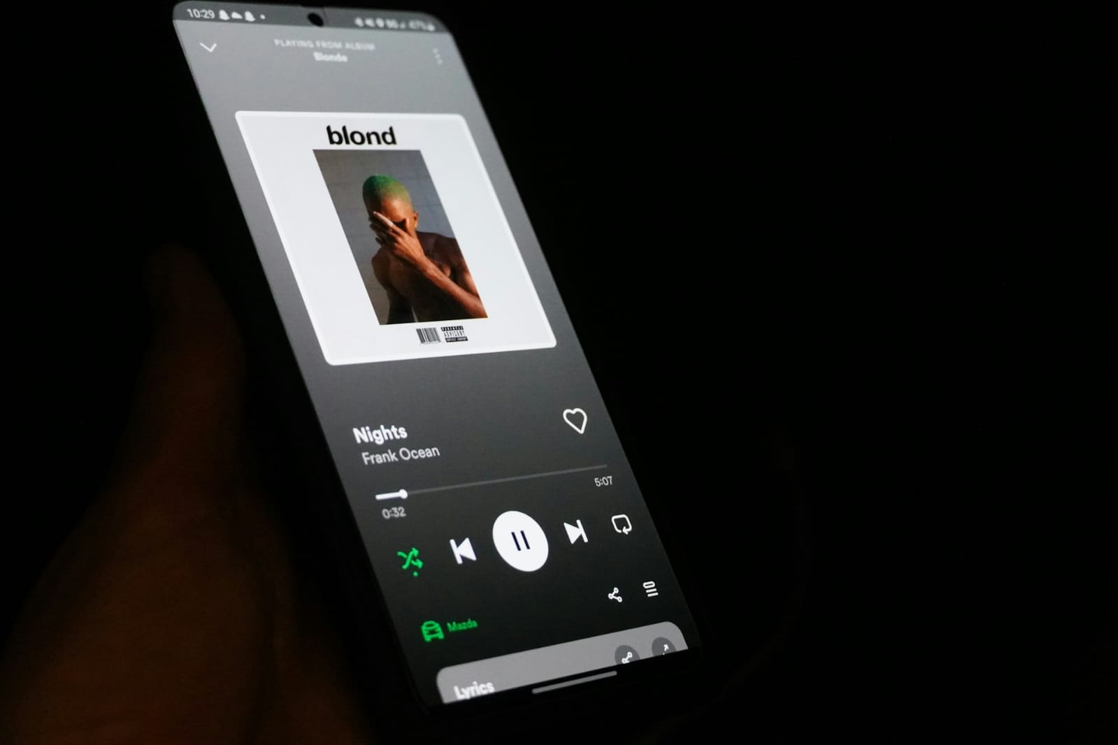 Spotify hadirkan pembaruan tampilan lirik pada lagu yang diputar.