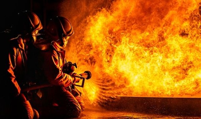 Ilustrasi pemadam kebakaran.