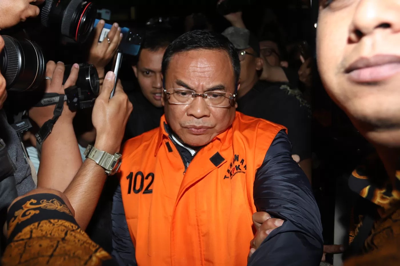 Bupati Kabupaten Pati Sudewo sebagai tersangka kasus dugaan tindak pidana korupsi