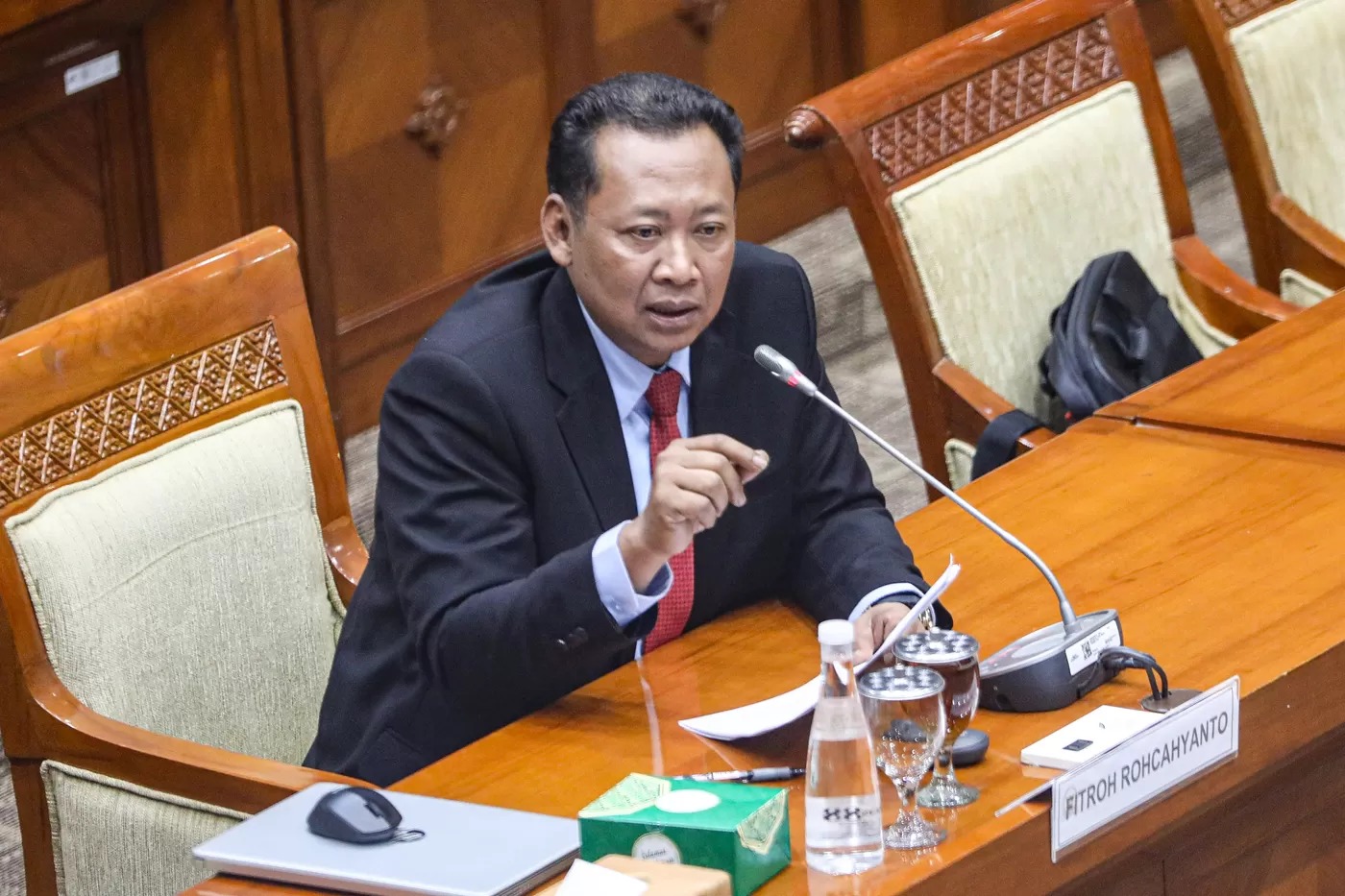 Wakil Ketua Komisi Pemberantasan Korupsi (KPK) Fitroh Rohcahyanto.