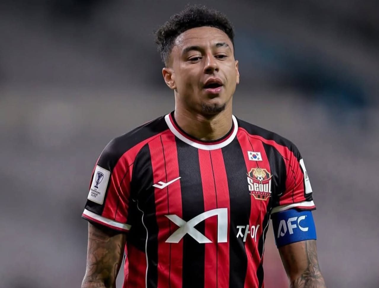 Jesse Lingard saat masih berseragam FC Seoul.