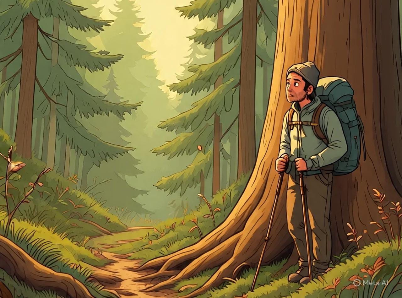 Ilustrasi pendaki